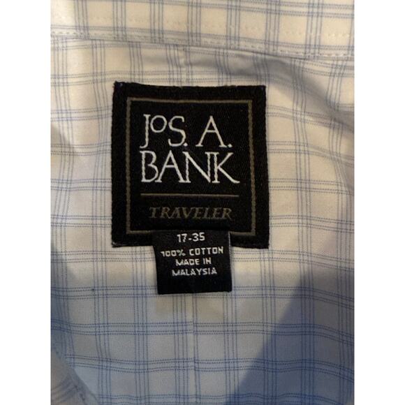 Joseph A Bank 100% Cotton Button Down Shirt - 17/35 - Picture 4 of 5